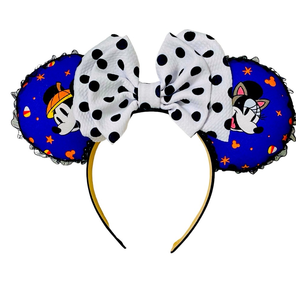 Halloween Mickey and Minnie Mouse Ears